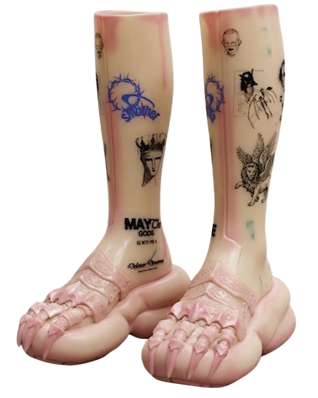 Nude Gargoyle Boots — Concept