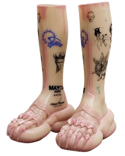 Nude Gargoyle Boots — Concept