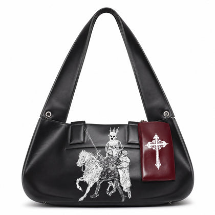 Knight of the kingdom Leather Satchel