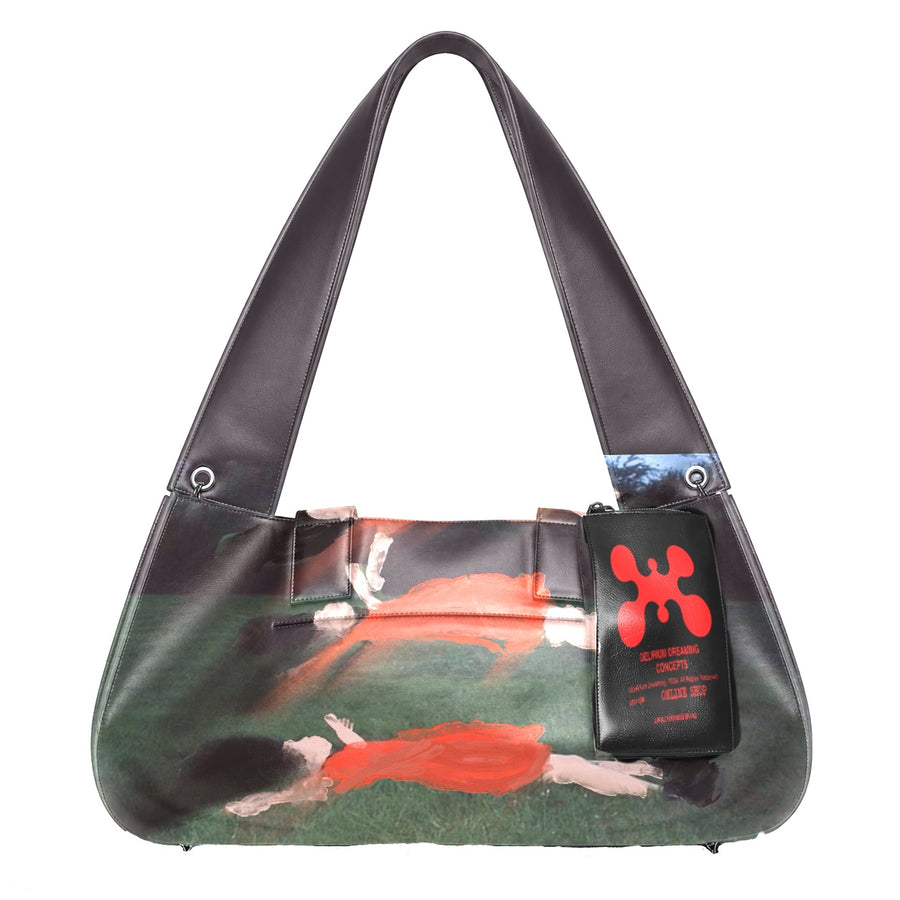 Lucid Dreaming Leather Satchel