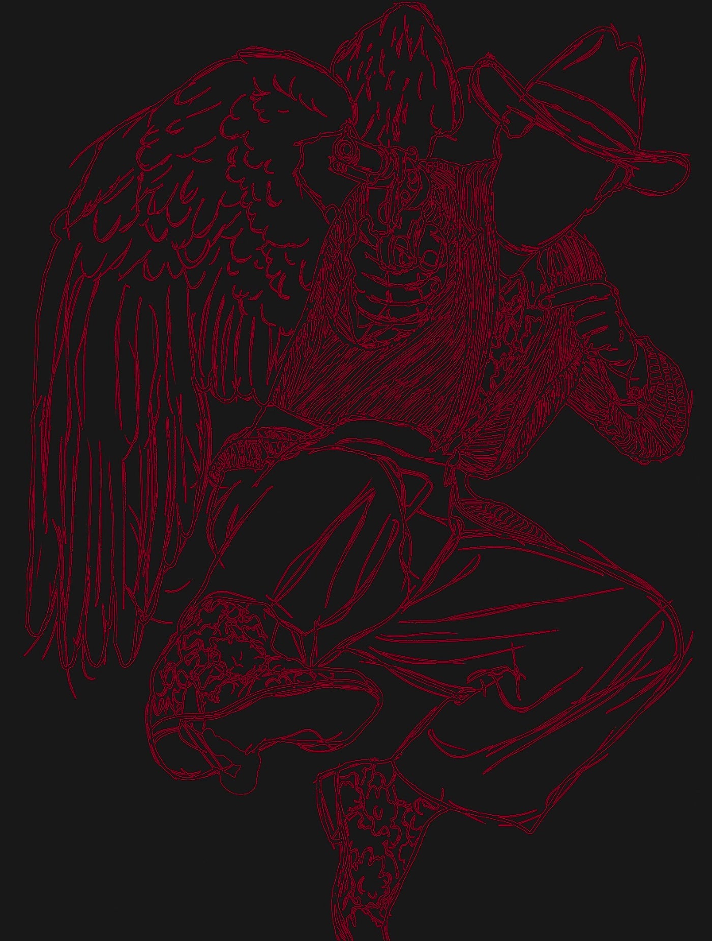 Fallen Angel — 30×40" Art Poster