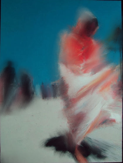 Apparition in Blue — 30×40" Art Poster